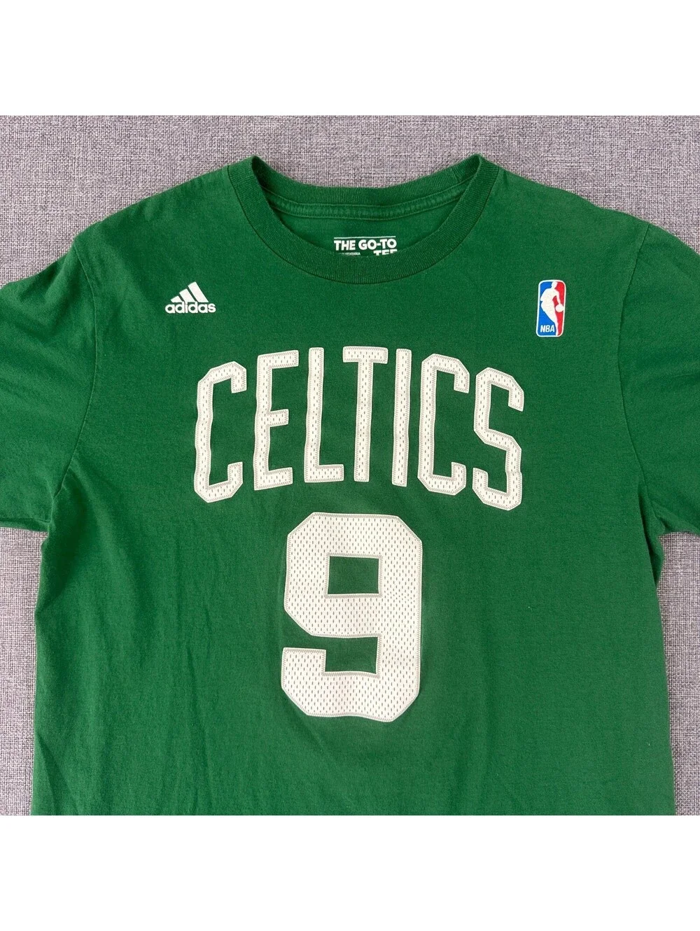 Adidas Boston Celtics Rajon Rondo T-Shirt Mens M Green NBA Tee
